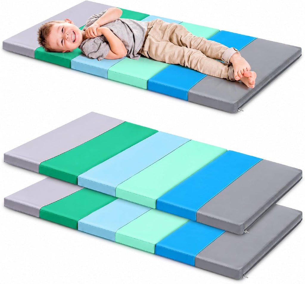 3-Section Foldable Kids Nap Mat
