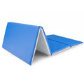Blue Gray Four-Fold Kids Rest Mat
