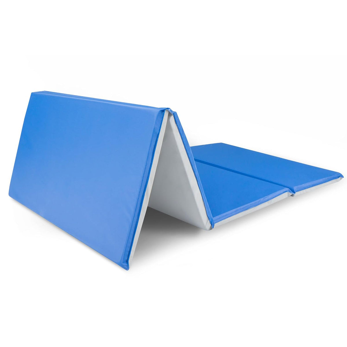 Blue Gray Four-Fold Kids Rest Mat
