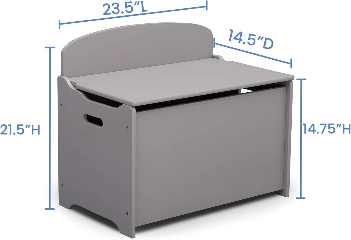 Children Grey Toy Box