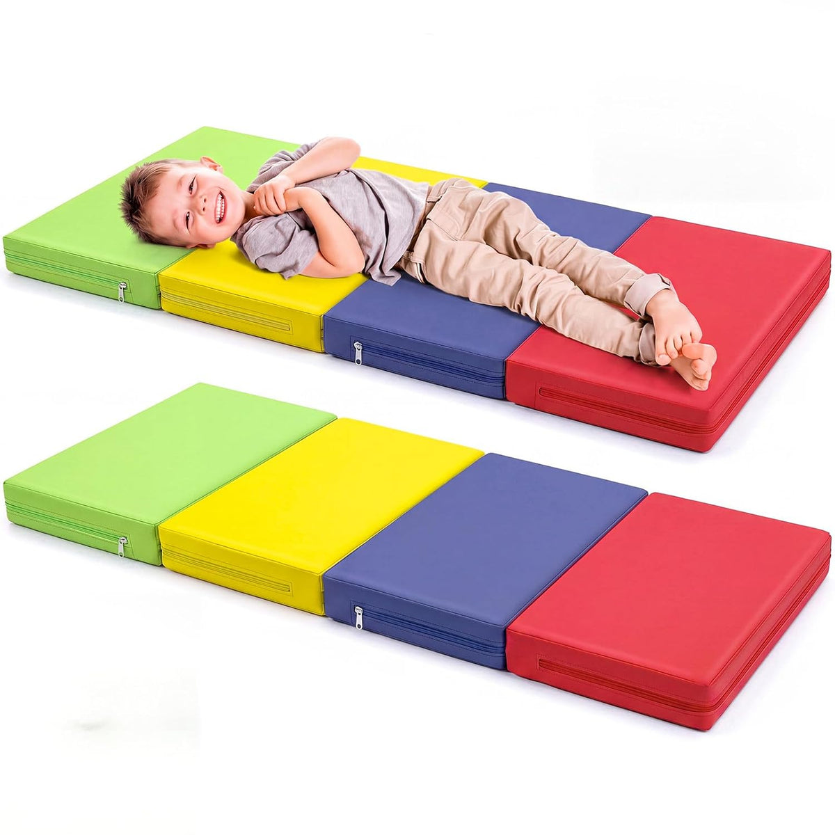 4-Section Thick Kids Nap Mat