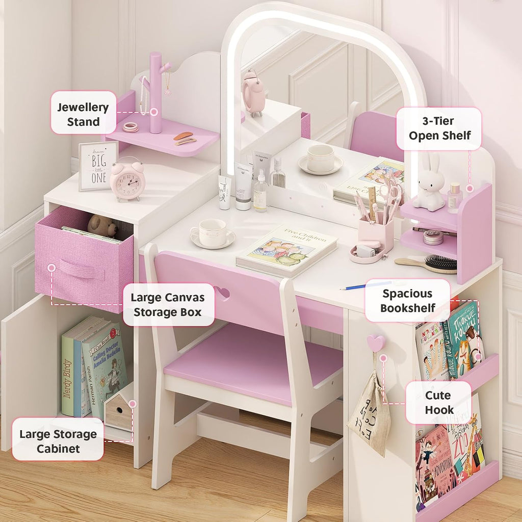 3 in 1 Kids Vanity Set