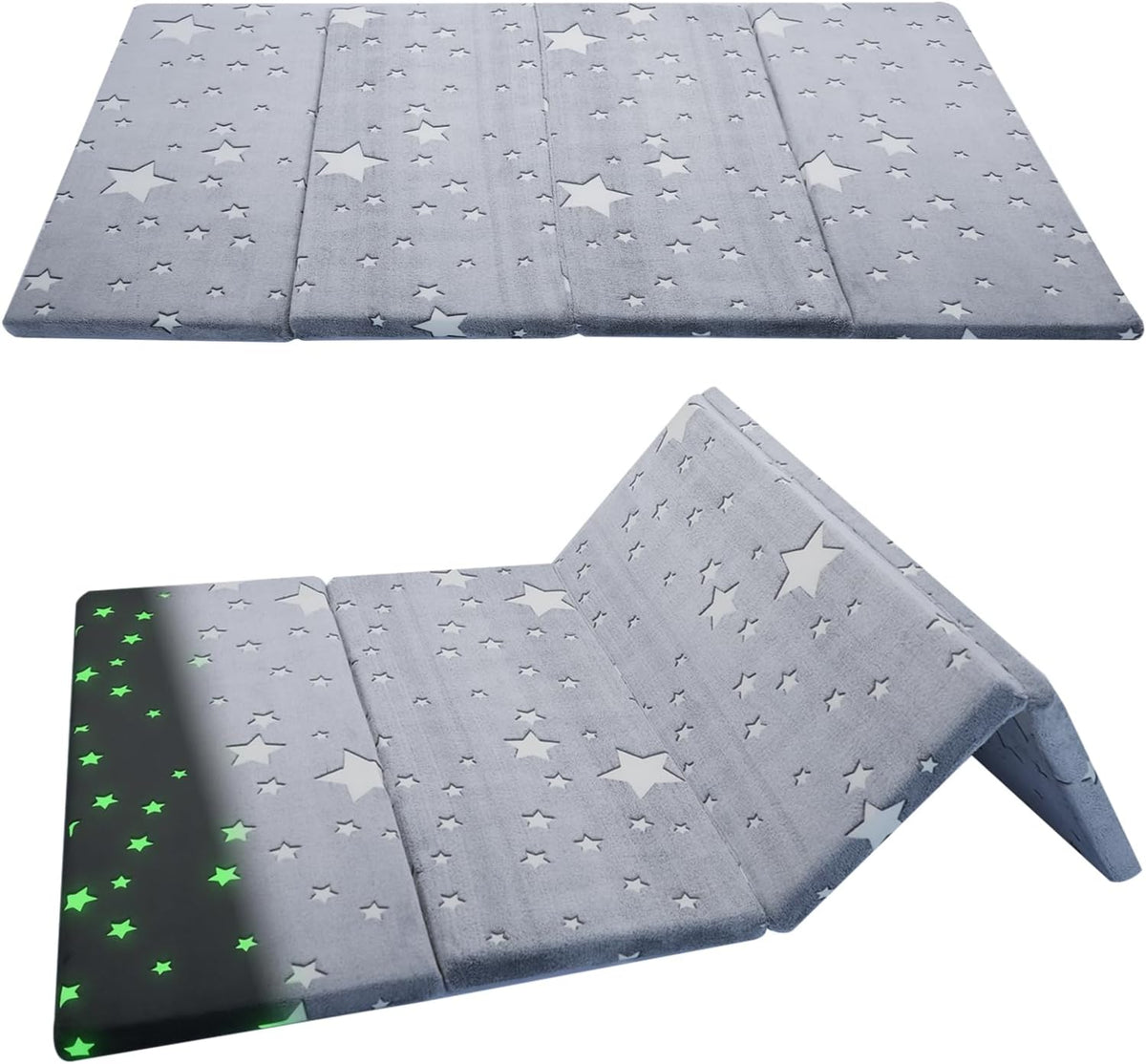 Grey Star Foldable Floor Mattress