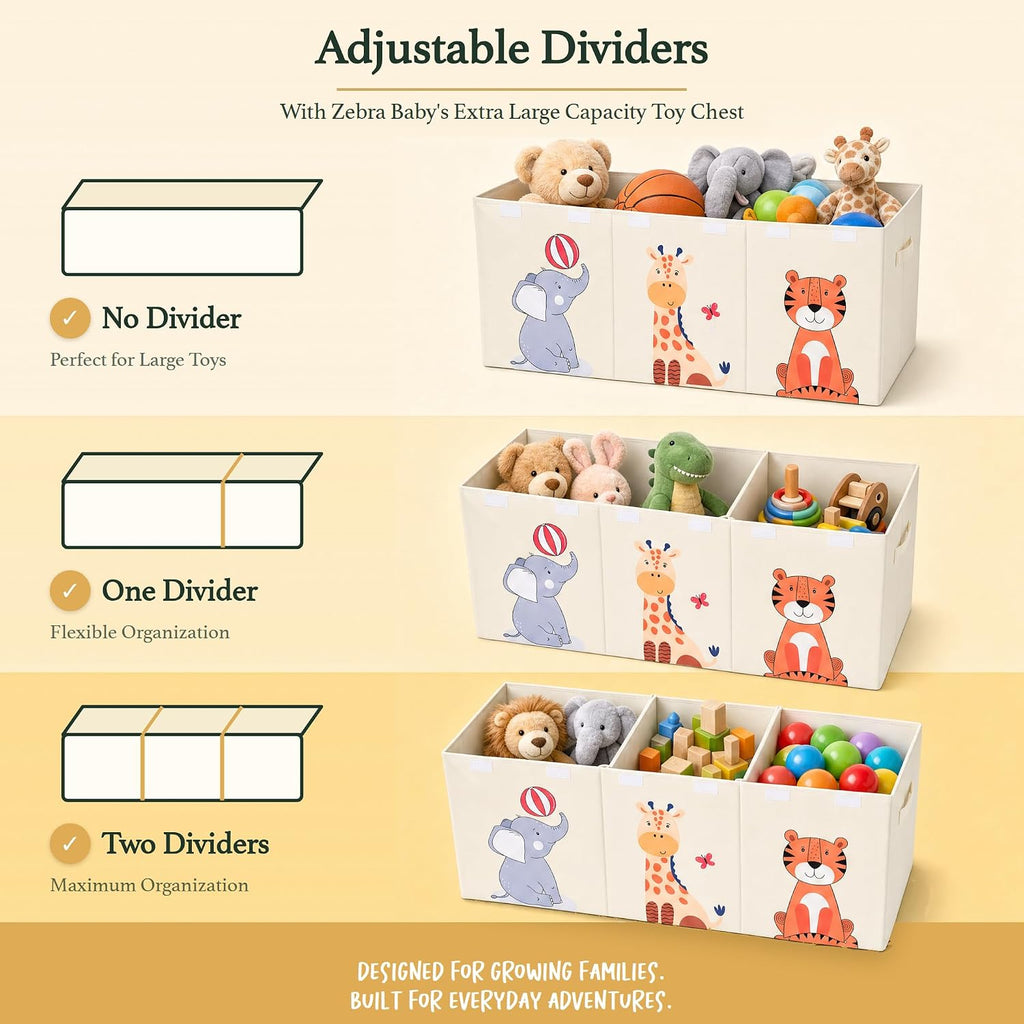 Large Foldable Toy Storage Chest