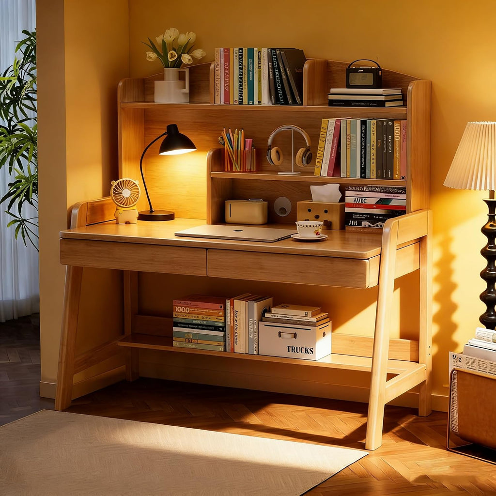 Nature Wooden Adjustable Kids Study Desk