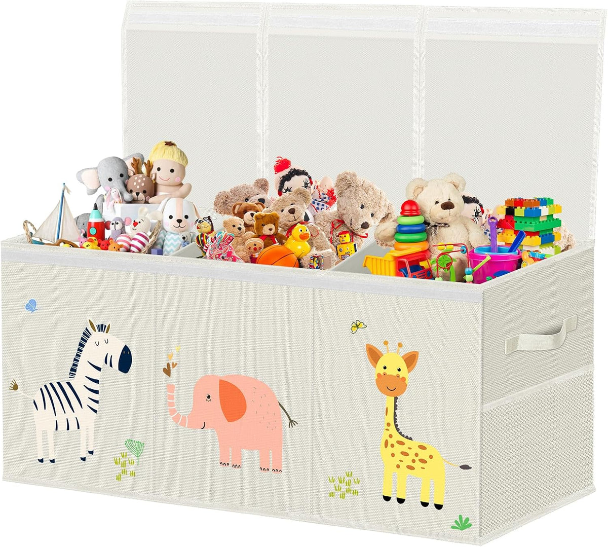 Large Foldable Kids Storage Toy Box